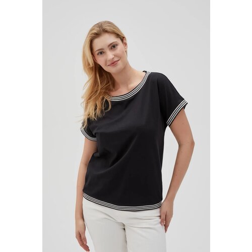 Marisse Women's T-Shirt L-Ts-4637 Black Cene