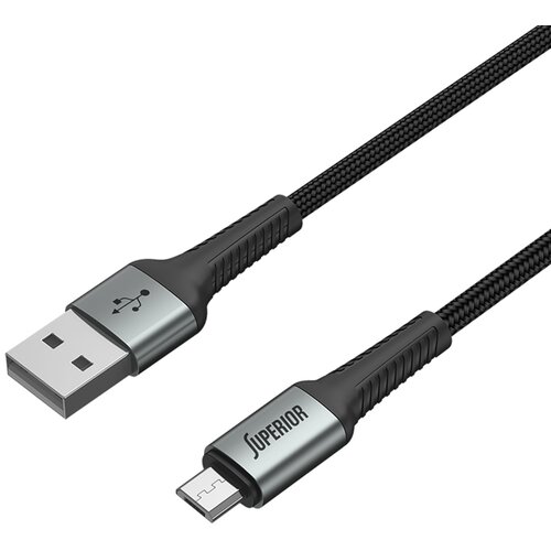 Superior mikro usb kabl SU-K104 12W 2,4A 1m Slike