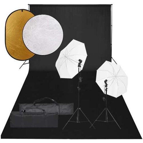  Komplet za foto studio z lučmi, ozadjem in odbojnikom Cene
