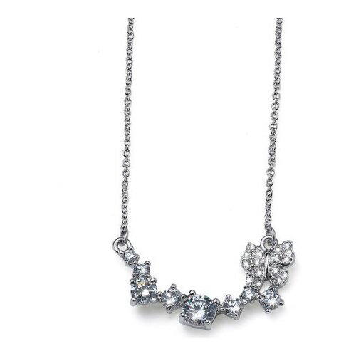  Ženska oliver weber spring crystal ogrlica sa belim swarovski kristalima ( 12208 ) Cene