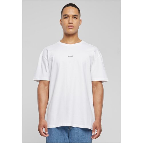 Merchcode Men's Love Heavy Oversized T-Shirt - White Cene