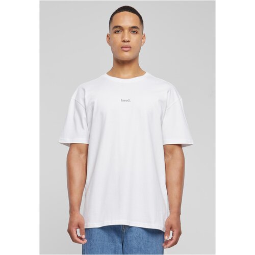 Merchcode Men&amp;#039;s Love Heavy Oversized T-Shirt - White Slike