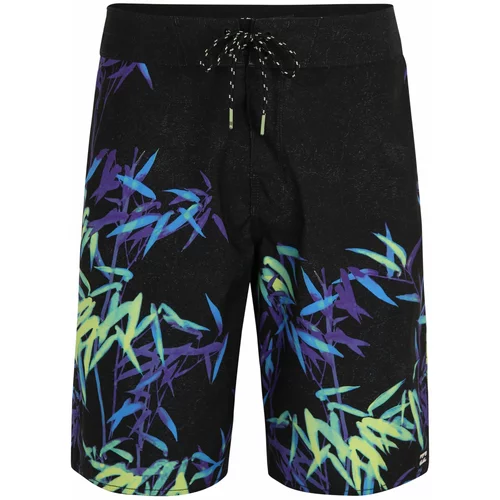 Billabong Kratke hlače za surfanje 'SUNDAYS' kobalt modra / svetlo modra / svetlo zelena / temno liila