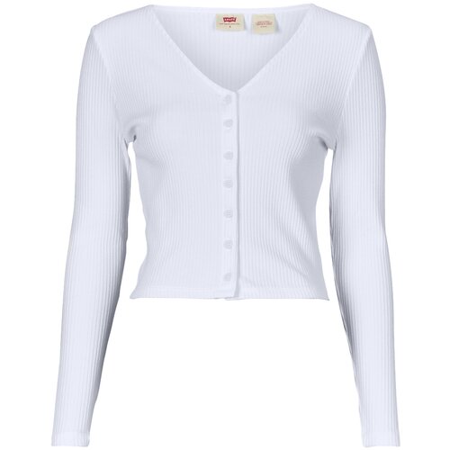 Levi&amp;#039;s Majice z dolgimi rokavi MONICA LS Bela Slike