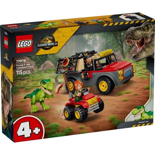 Lego Jurassic World Young T. rex Transport Truck 77978 Slike