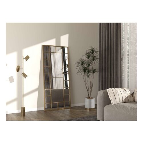 Hanah home Metalno ogledalo Boxia Gold Cene