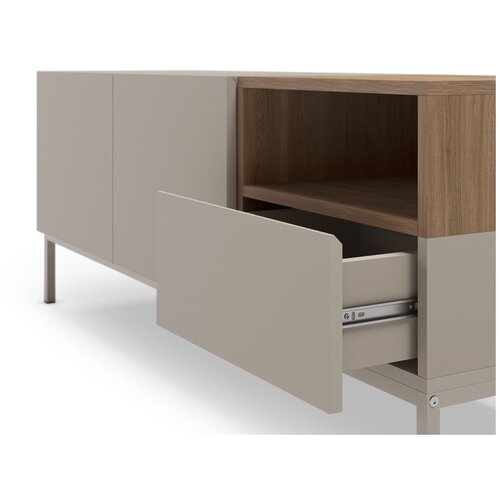 Marckeric Kremno bela TV omarica 140x55 cm Cailin &amp;ndash; Slike