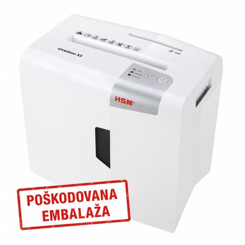  Uničevalec dokumentov hsm x5/4,5x30 shredstar p-4 1043- po&scaron;kod. embalaža HSM Cene