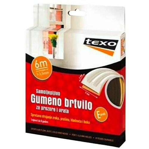 Texo Traka za brtvljenje (Smeđe boje, 6 m x 9 mm, Širine otvora 1 – 3,5 mm) Cijene