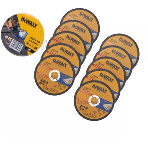 Dewalt DT3507 set reznih ploča za metal 125x1mm 10kom Cene