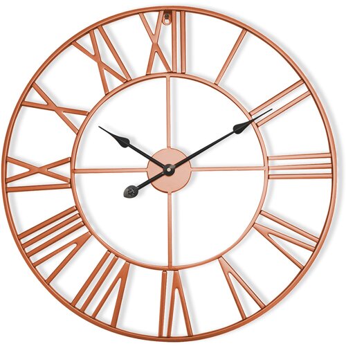 Casa Chic Queensway 80, zidni sat, metalni okvir, tihi, &amp;Oslash; 76 cm Slike