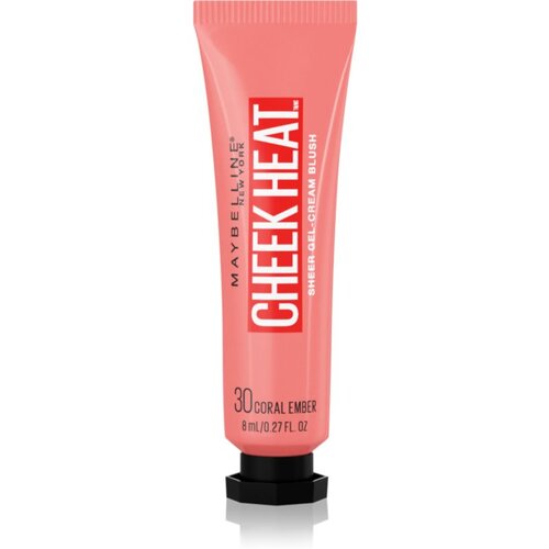 Maybelline Cheek Heat rdečilo za obraz 10 ml odtenek 30 Coral Ember za ženske Cene