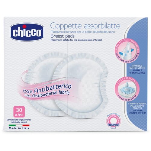 Chicco Prsne blazinice - 30 kos Slike