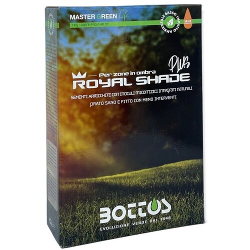 Bottos 1848 Seme trave za senovita područja Royal Shade Plus, 1 kg Cene