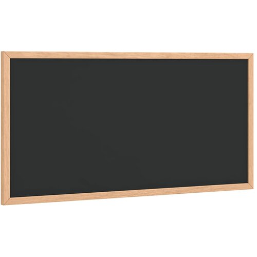  Ploča za pisanje s okvirom od masivnog borovog drva crna 60x30 cm Slike
