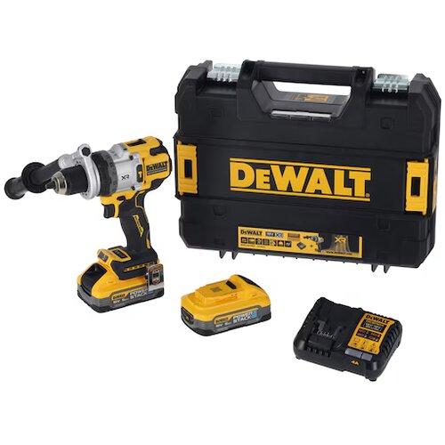 Dewalt DCD1007H2 aku udarna bu&amp;scaron;ilica 18V 2x5.0Ah PowerStack Slike