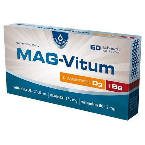 Oleofarm MAG-Vitum B6 (60 tableta) Cijene