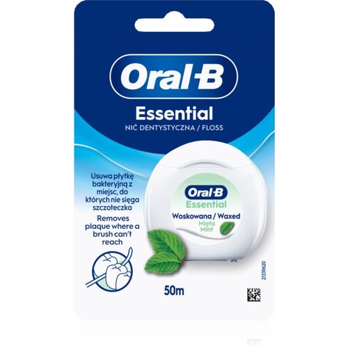Oral-b Essential Floss Mint voskasta zobna nitka z metinim okusom 50 m Cene