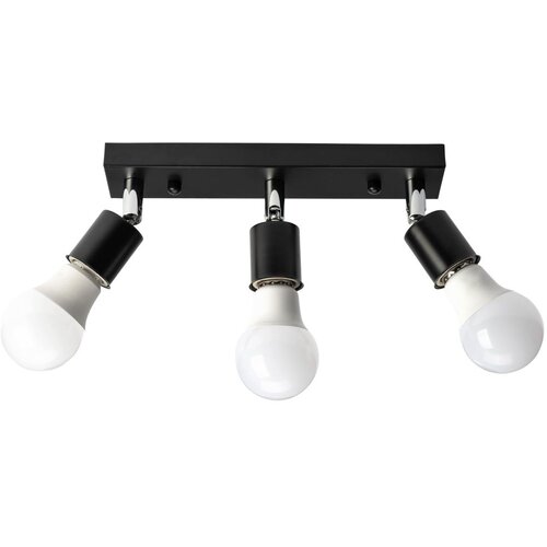 Toolight stropna svjetiljka reflektor crni APP699-3C Slike