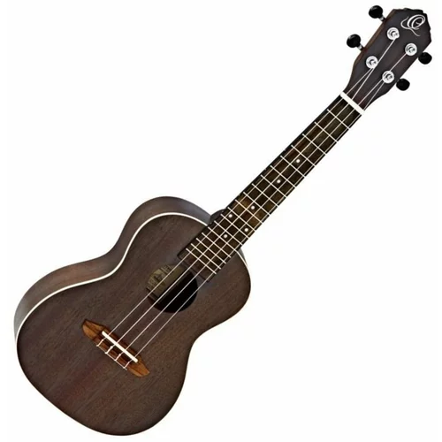 Ortega RUCOAL-CE Koncertni ukulele Coal Black