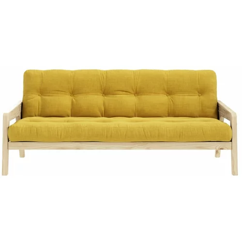 Karup Design promjenjiva baršunasta sofa Grab Raw Honey