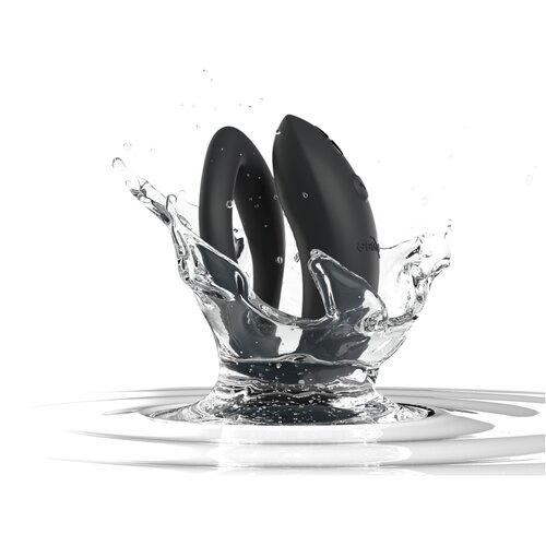 Womanizer Lust&amp;amp;Luxury - set klitoralnih i parnih vibratora (crna) Slike