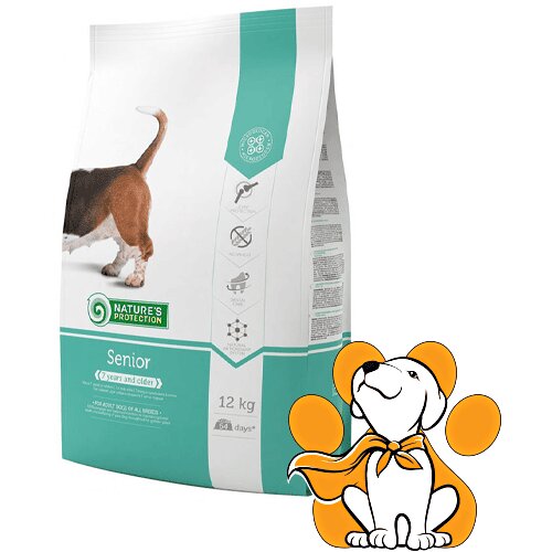 Nature's Protection senior poultry 12kg, suva hrana za pse seniora svih rasa Cene