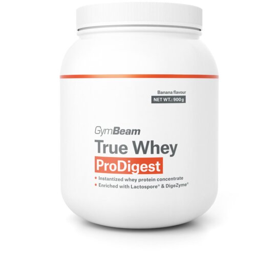 GymBeam true whey prodigest 900  g  banana Cene