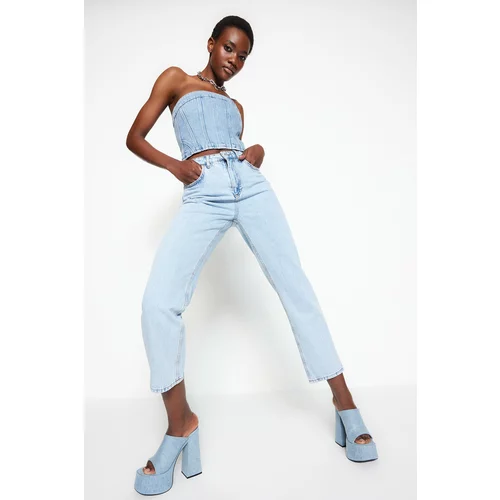 Trendyol Jeans - Blue - Straight