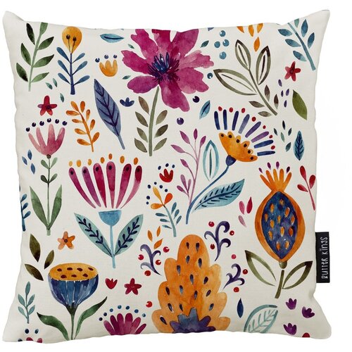 Butter Kings Okrasna blazina Meadow in Spring, 45 x 45 cm Cene