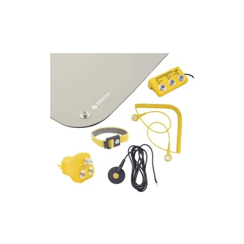 Bernstein Tools ESD Handling Set 6-tlg Matte grau (900x610x2) Armband 2 Kabel 2 Erdungsstecker ESD set za rukovanje siva Cijene