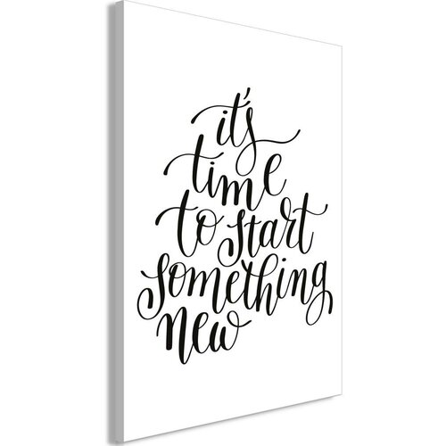  Slika - It's Time to Start Something New (1 Part) Vertical 40x60 Cene