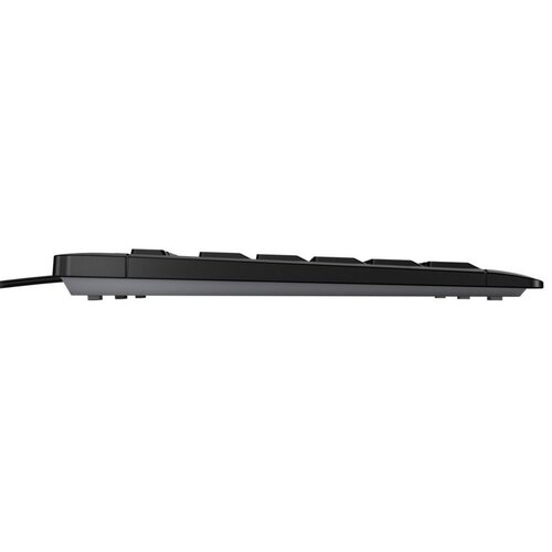 Cherry Stream tiha vodootporna tipkovnica, USB, crna Cijene