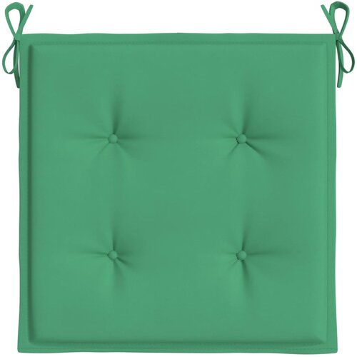  Jastuci za vrtne stolice 4 kom zeleni 50x50x4 cm tkanina Oxford Slike