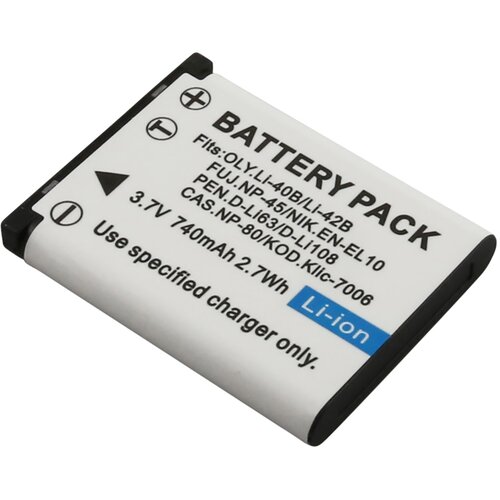 AVIZAR Baterija Li-ion 3.7V 740mAh 2.7Wh za napravo Fotoaparat Olympus LI-40B / LI-42B, (5000309878) Cene