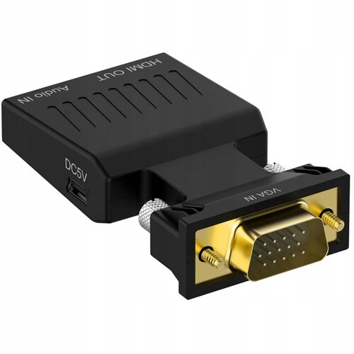Co2 VGA V HDMI PRETVORNIK ADAPTER D-SUB ZA FULL HD + AVDIO ZVOK, (21748470) Cene