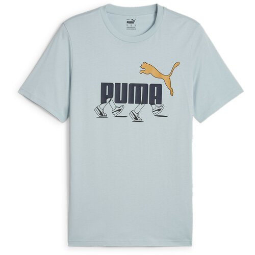 Puma graphics sneaker tee, muška majica, plava 680178 Slike