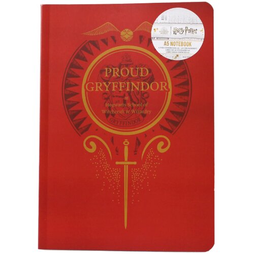 Half Moon Bay Harry Potter - Agenda A5 - Harry Potter, Proud Gryffindor, soft Slike