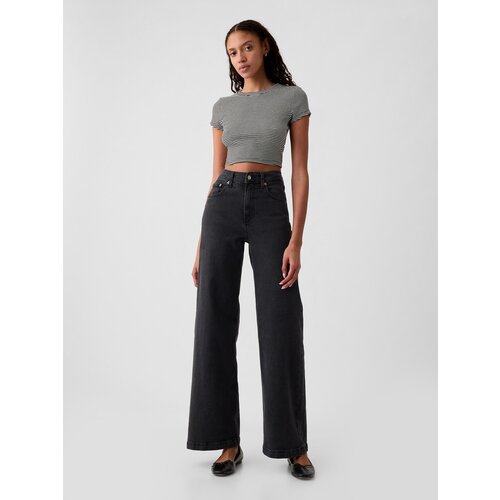 GAP Jeans High Rise Stride Wide - Women's Cene