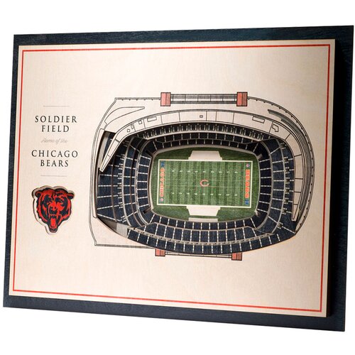 Drugo Chicago Bears 3D Stadium View slika Slike