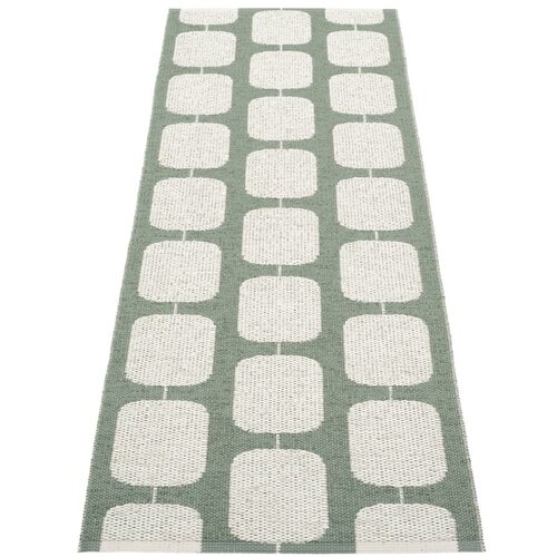Pappelina Zelen/kremno bel zunanji in notranji tekač 70x200 cm Sten Army – Cene