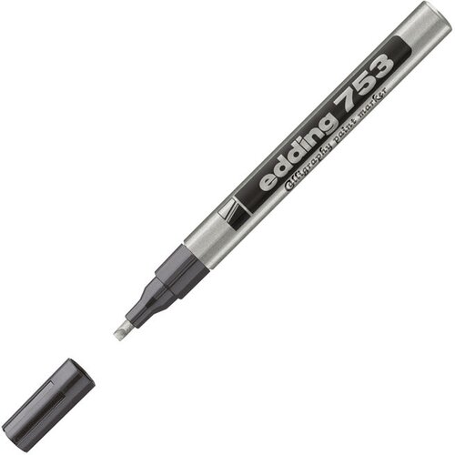 Marker permanentni kaligrafski 1-2,5mm edding 753 srebrni Cene