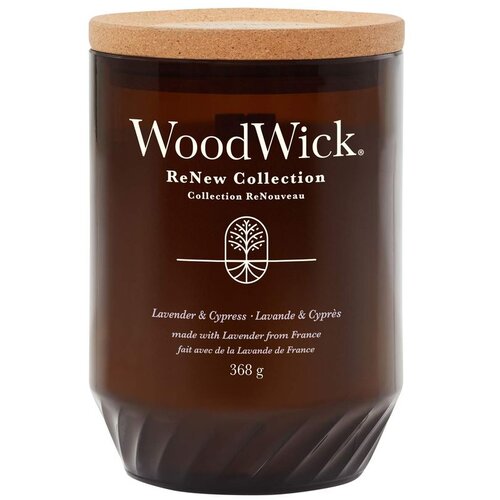 WoodWick Lavender &amp;amp; Cypress mirisna svijeća 368 g Slike