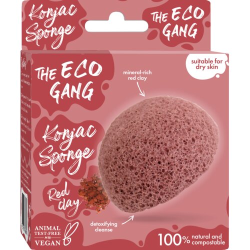 The Eco Gang Konjac Sponge - Red Clay Cijene