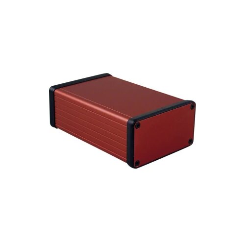 Hammond Electronics Profilno kući&amp;scaron;te, aluminij, crvena boja 120 x 78 x 43 1455K1201RD 1 kom. Slike