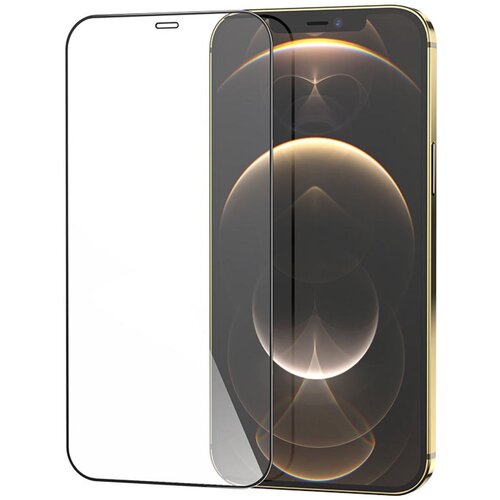 Evelatus Full Cover 2.5D Glass za Apple iPhone 12 Mini Anti-Static / Japan Glue Black, (21206459) Slike