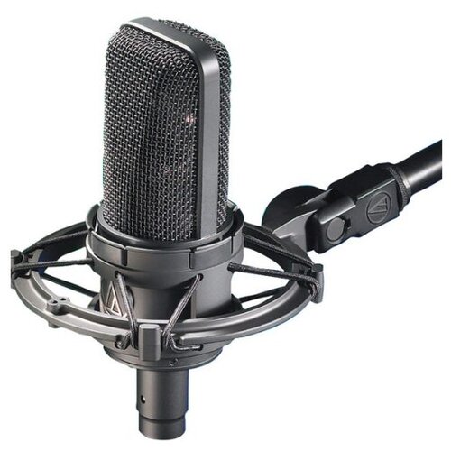 Audio-Technica AT4033aSM Kardioidni studijski mikrofon + držalo (Shock Mount) - - Audio-Kondric Slike