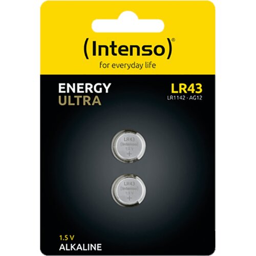  (Intenso) Baterija alkalna LR43/2, 1,5 V dugmasta, blister 2 kom Cijene
