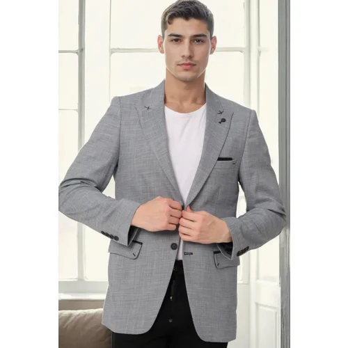 Dewberry C5058 MEN'S JACKET-GREY