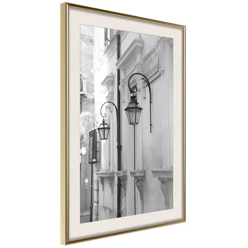  Poster - Old Town's Charm 40x60